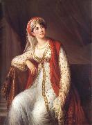 VIGEE-LEBRUN, Elisabeth Madame Grassini in the Role of Zaire France oil painting artist